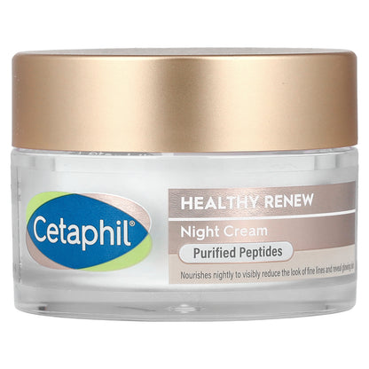 Cetaphil, Healthy Renew, Night Cream, Fragrance Free, 1.7 oz (48 g)