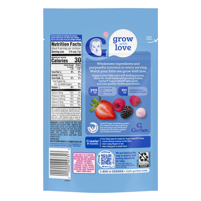 Gerber, Yogurt Melts®, 8+ Months, Mixed Berries, 1 oz (28 g)