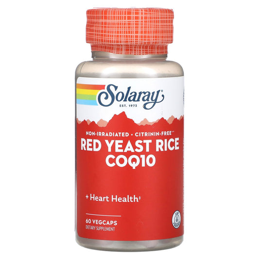 Solaray, Red Yeast Rice CoQ-10, 60 VegCaps