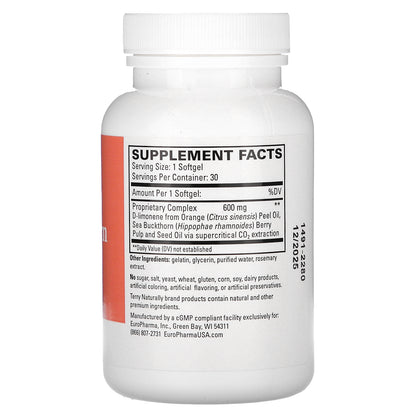 Terry Naturally, Heartburn Rescue, 30 Softgels