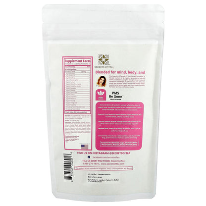 Secrets of Tea, PMS Be Gone™ Tea, Fruit, Caffeine Free, 20 Unbleached Tea Bags, 1.47 oz (41 g)