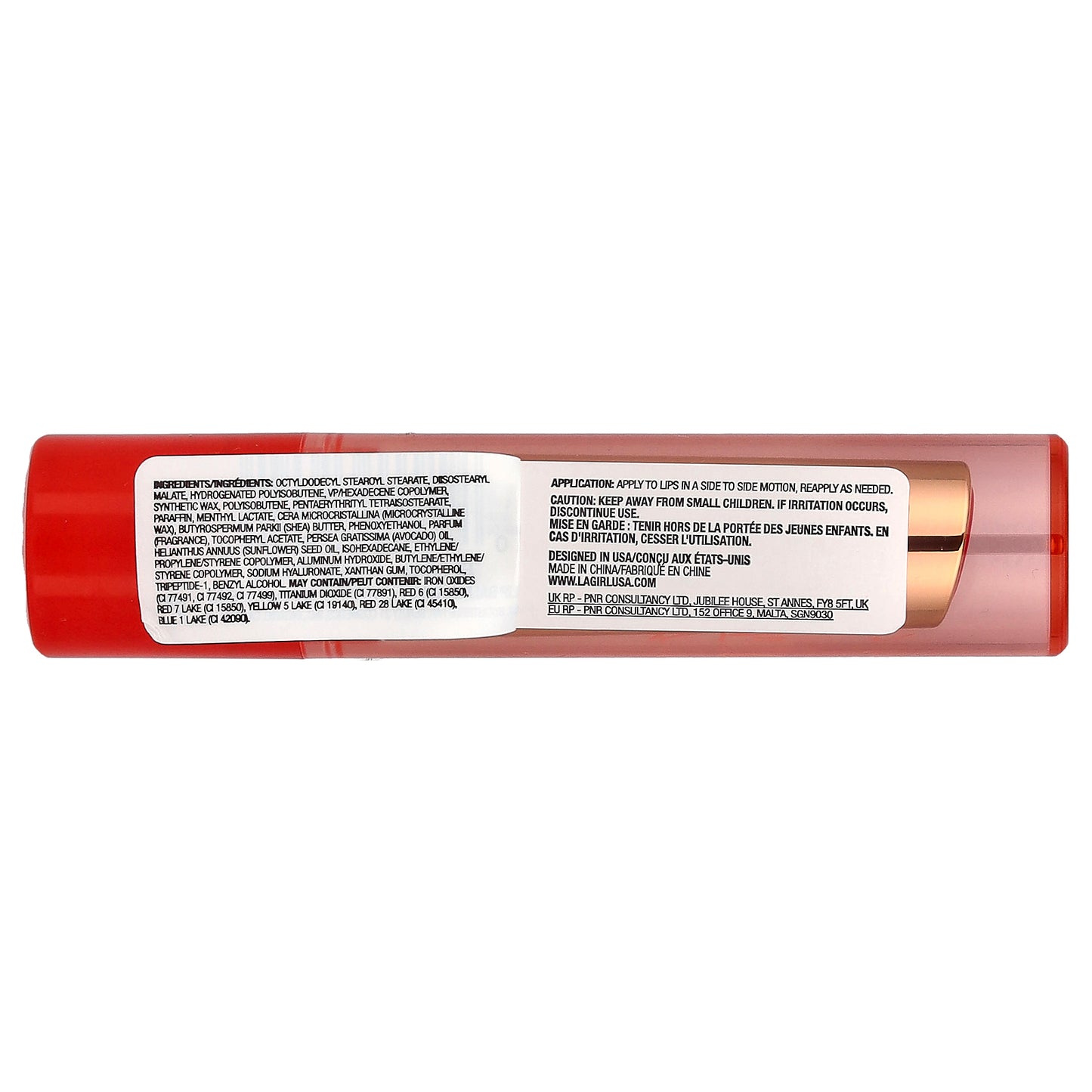 L.A. Girl, Sheer Tint Lip Balm, GLC604 Sheer Peach, 0.07 oz (2 g)