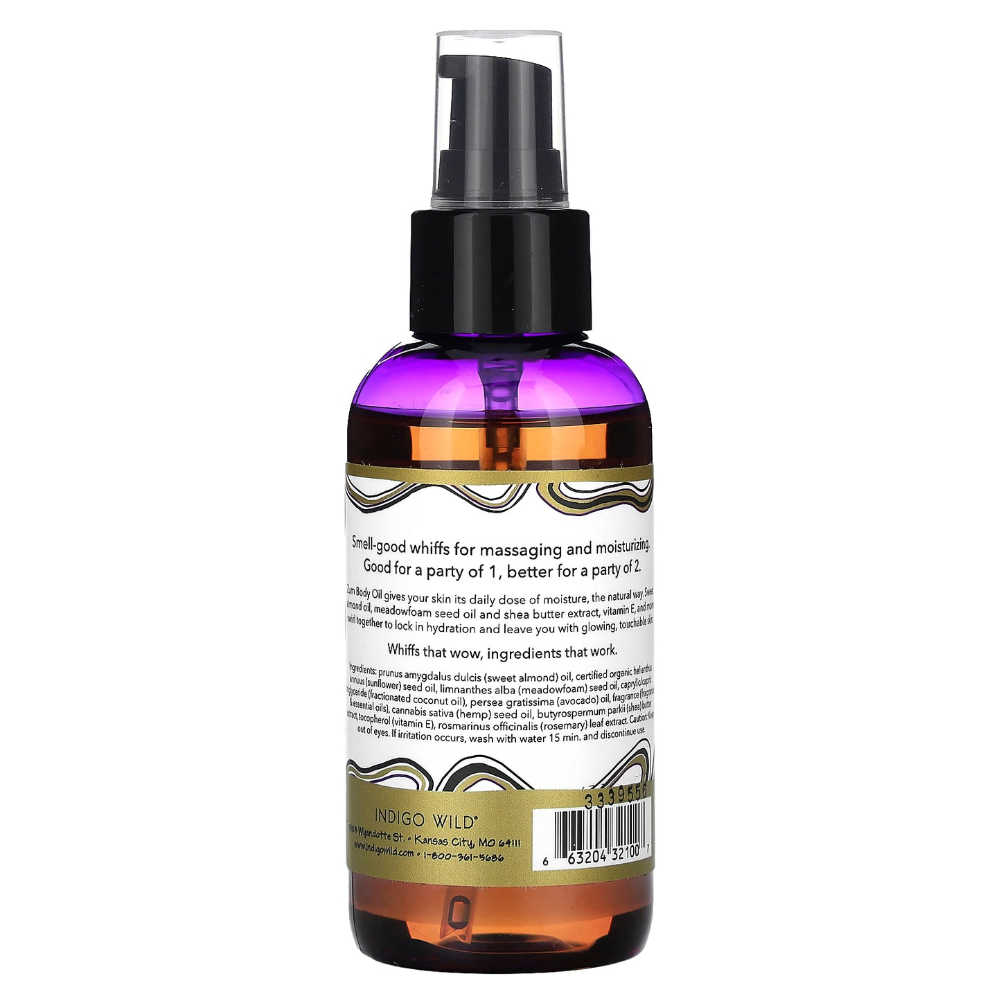 ZUM, Body Oil, Frankincense & Myrrh, 4 fl oz (118 ml)