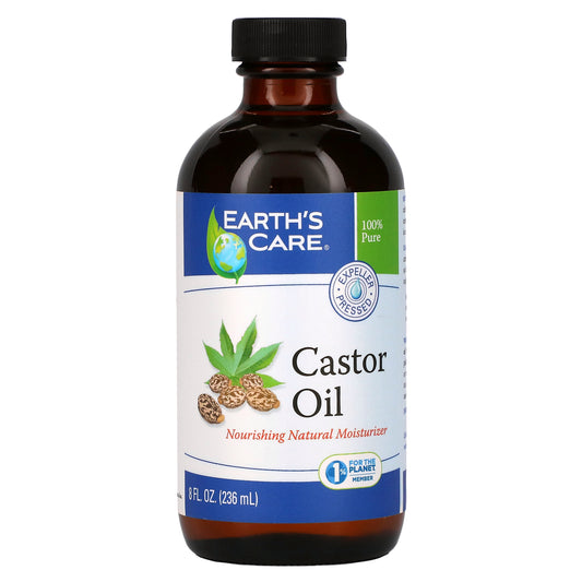 Earth's Care, Castor Oil, 8 fl oz (236 ml)