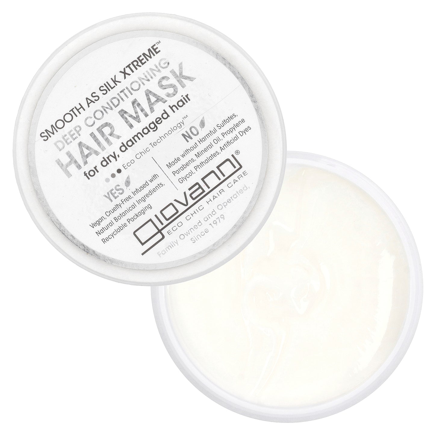 Giovanni, Smooth As Silk Xtreme™, Deep Conditioning Hair Mask, 10 fl oz (295 ml)