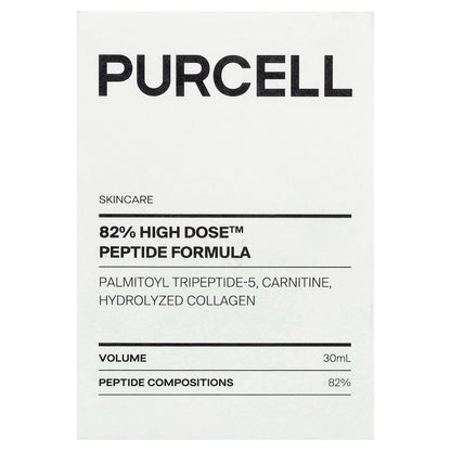 PURCELL, 82% High Dose™ Peptide Formula, 1.01 fl oz (30 ml)
