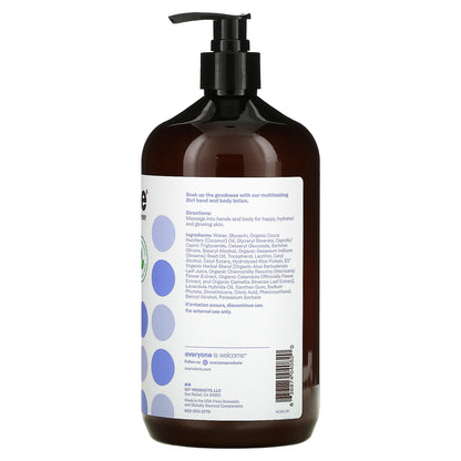 Everyone, Nourishing Lotion, Lavender + Aloe, 32 fl oz (946 ml)