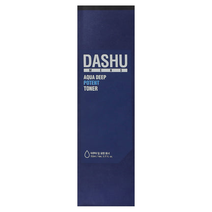 Dashu, Mens, Aqua Deep Potent Toner, 5.17 fl oz (153 ml)