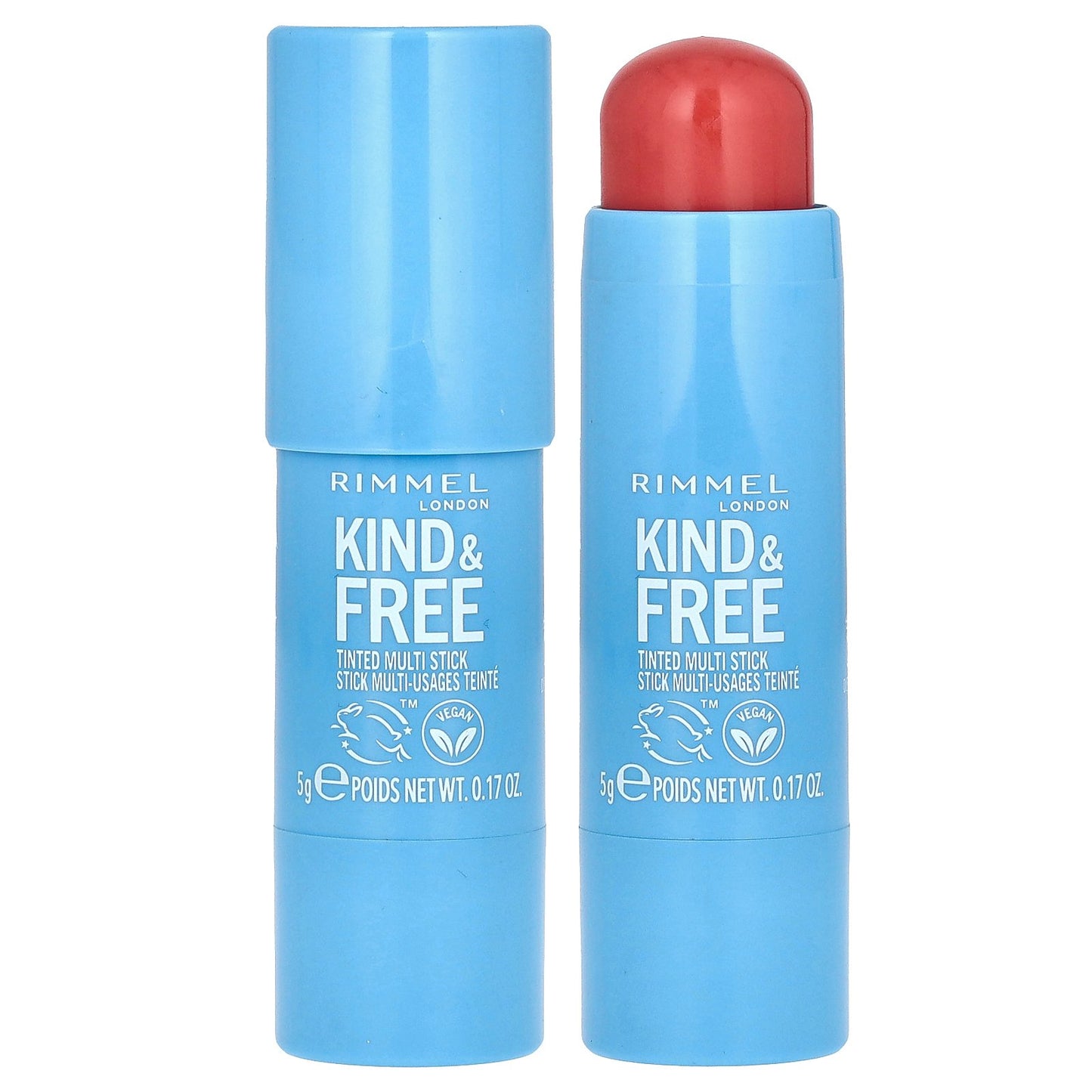 Rimmel London, Kind & Free, Tinted Multi Sick, 001 Caramel Dusk, 0.17 oz (5 g)