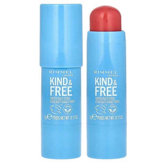 Rimmel London, Kind & Free, Tinted Multi Sick, 001 Caramel Dusk, 0.17 oz (5 g)