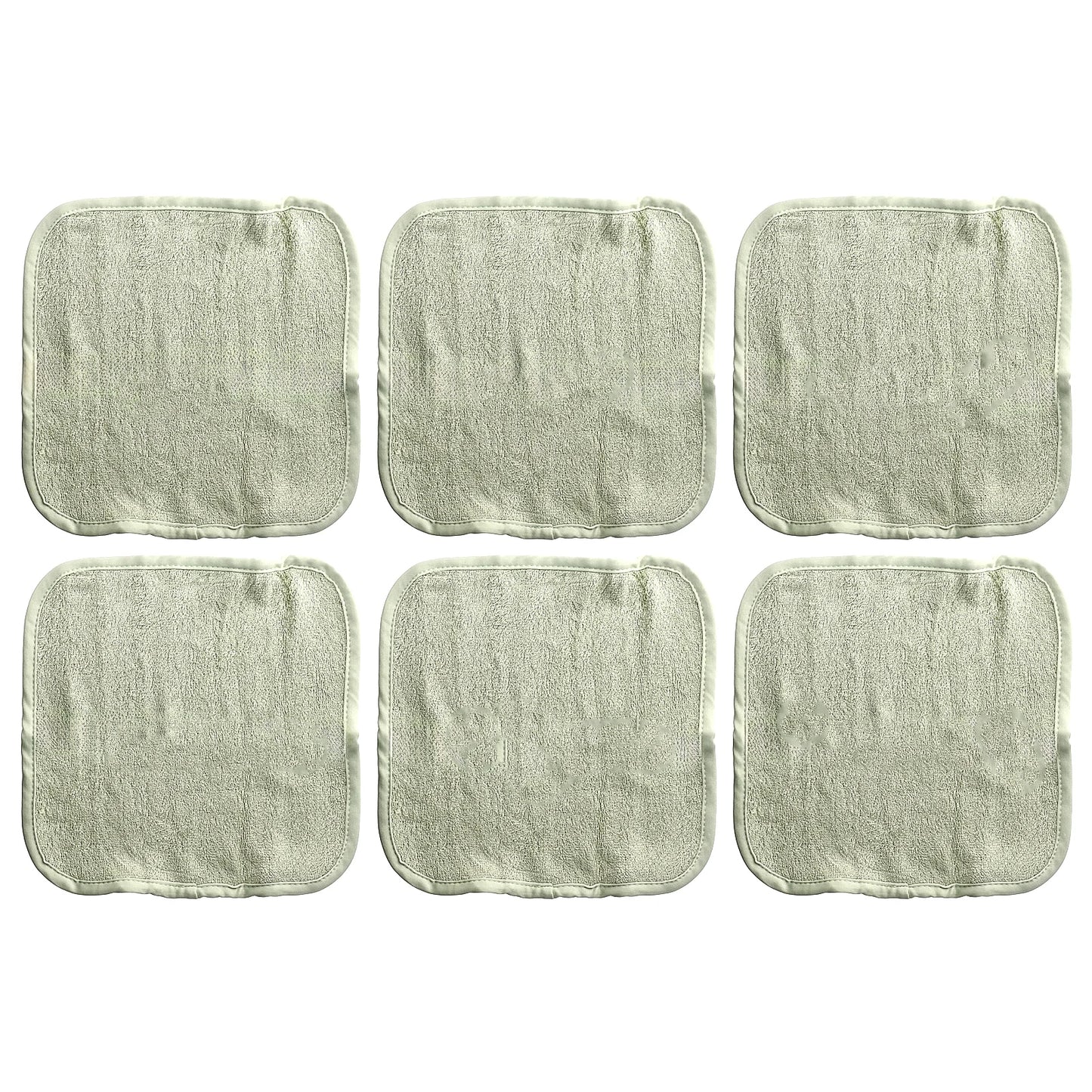 KeaBabies, Baby Washcloths, 6 Pack