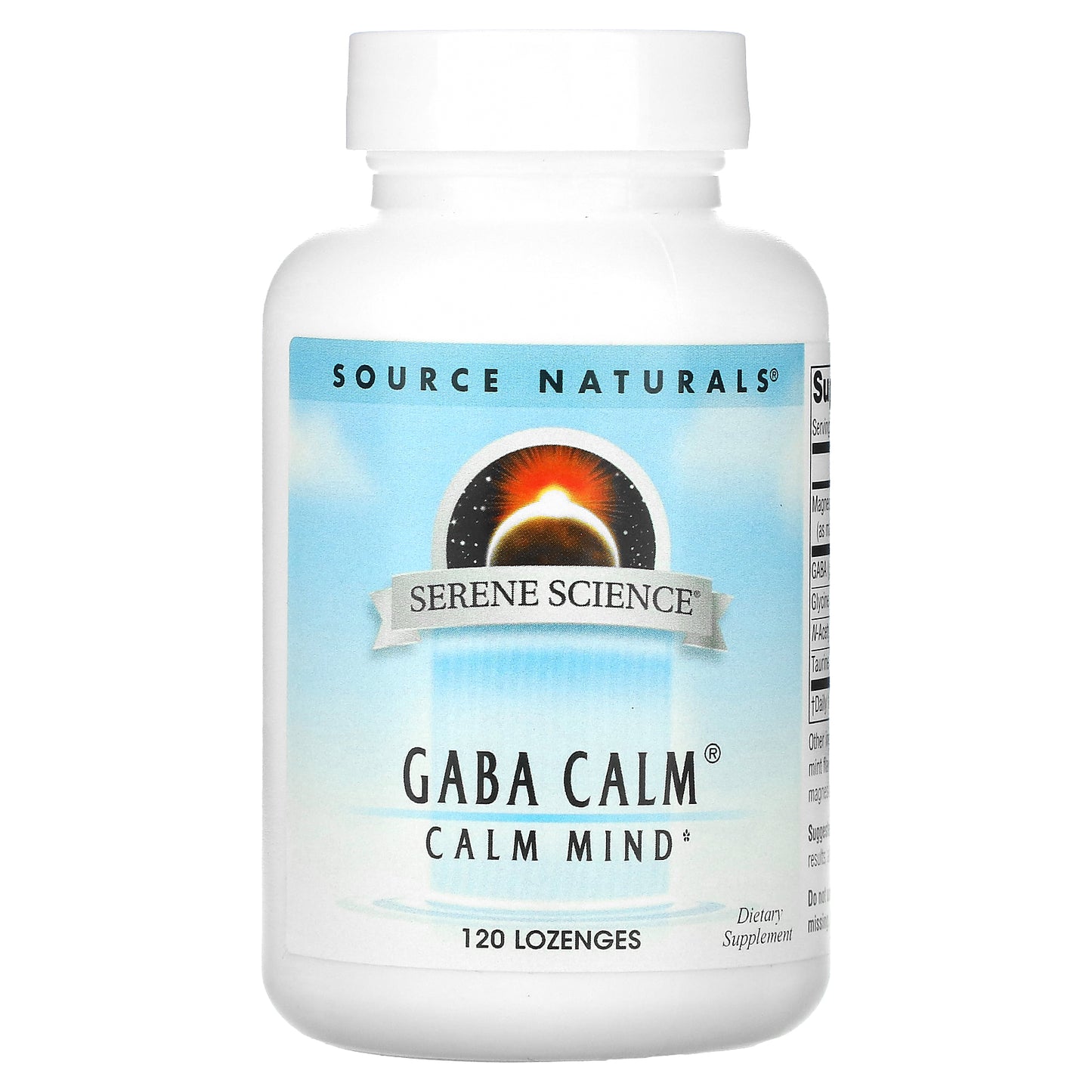 Source Naturals, Serene Science®, GABA Calm®, 120 Lozenges
