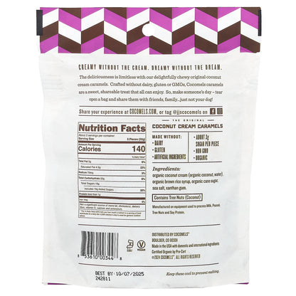 Cocomels, Coconut Cream Caramels, 3.5 oz (99 g)