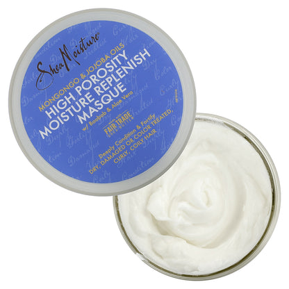 SheaMoisture, Mongongo & Jojoba Oils, High Porosity Moisture Replenish Masque, 11 oz (312 g)