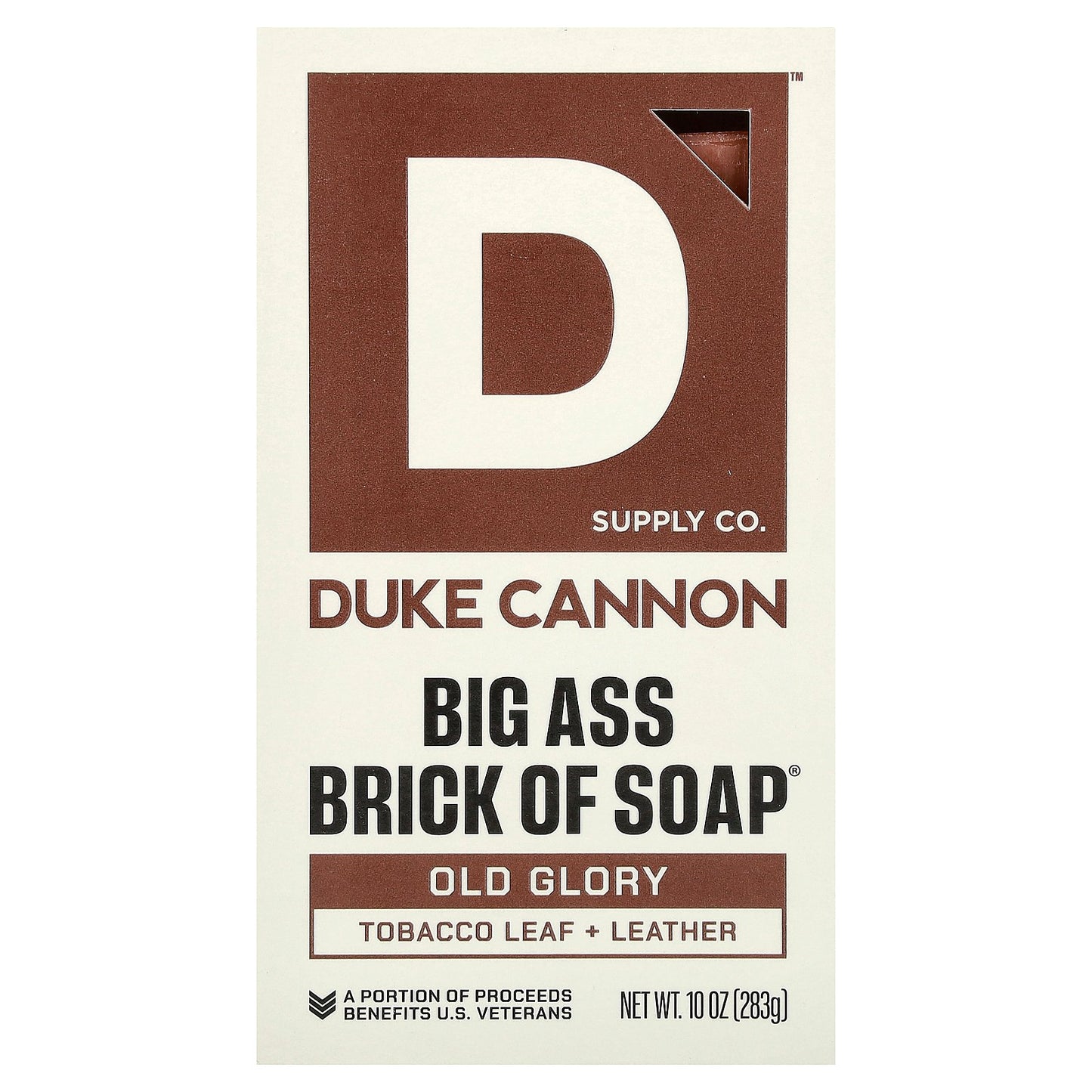 Duke Cannon Supply Co., Big Brick Of Bar Soap®, Old Glory, 10 oz (283 g)