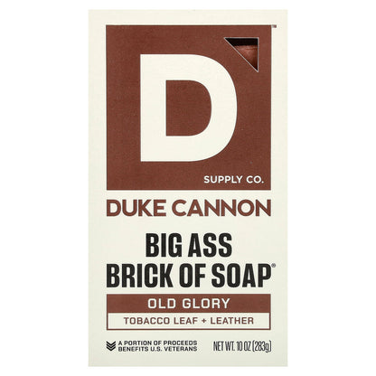 Duke Cannon Supply Co., Big Brick Of Bar Soap®, Old Glory, 10 oz (283 g)