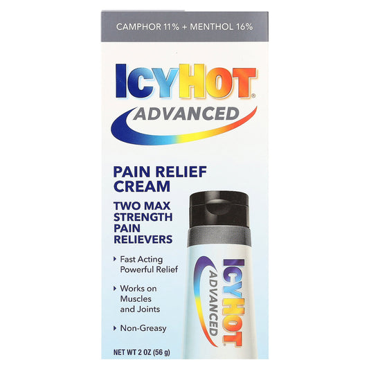 Icy Hot, Advanced, Pain Relief Cream, 2 oz (56 g)