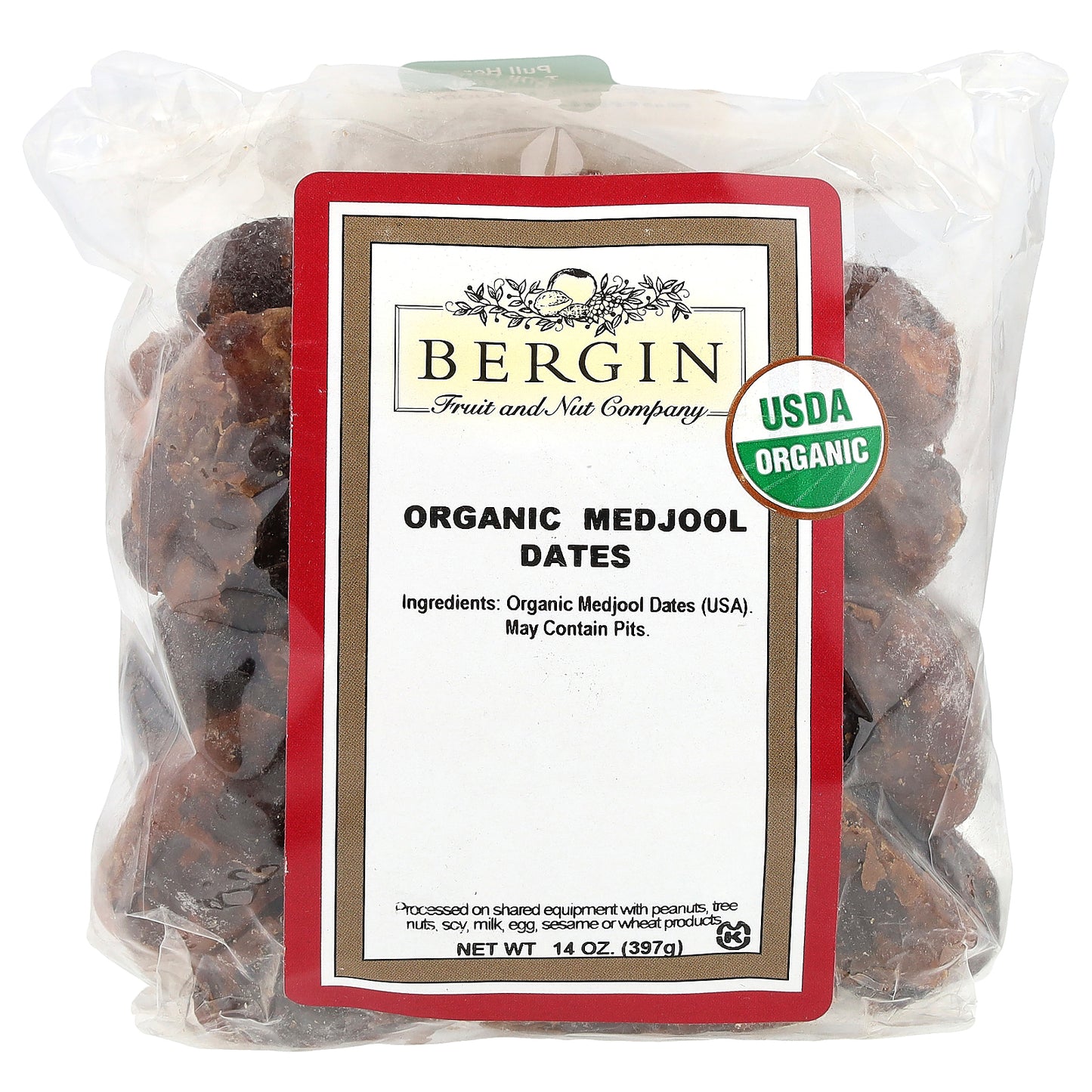 Bergin Fruit and Nut Company, Organic Medjool Dates, 14 oz (397 g)