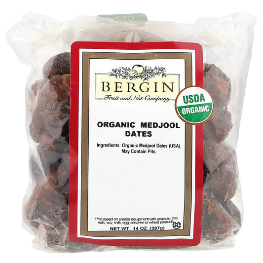 Bergin Fruit and Nut Company, Organic Medjool Dates, 14 oz (397 g)