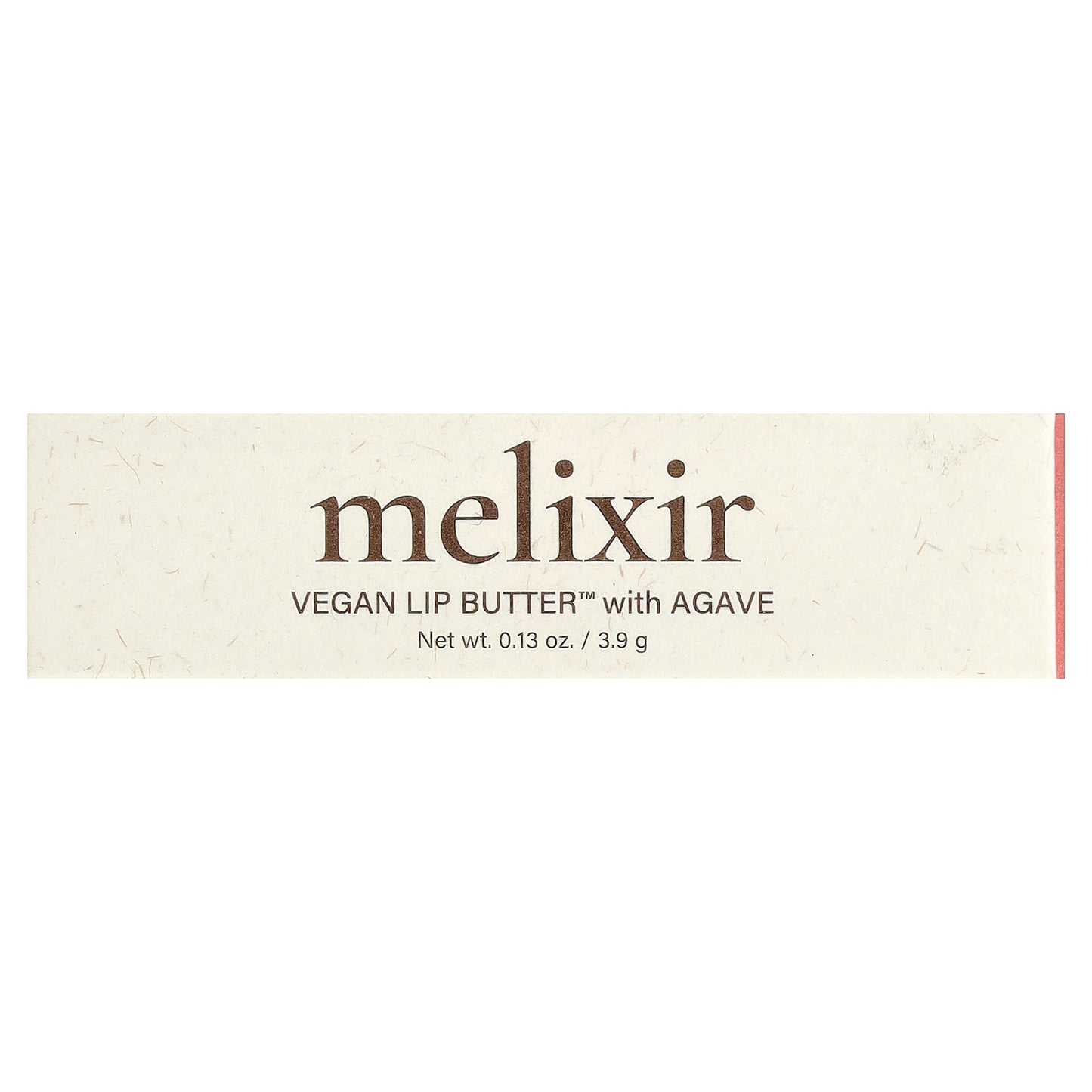 Melixir, Vegan Lip Butter™ with Agave, 02 Nude Crumble, 0.13 oz (3.9 g)