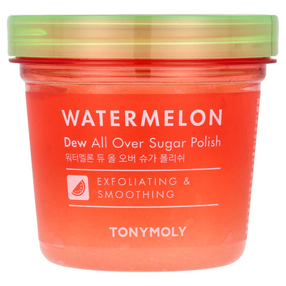 TonyMoly, Dew All Over Sugar Polish, Watermelon, 10.14 fl oz (300 ml)