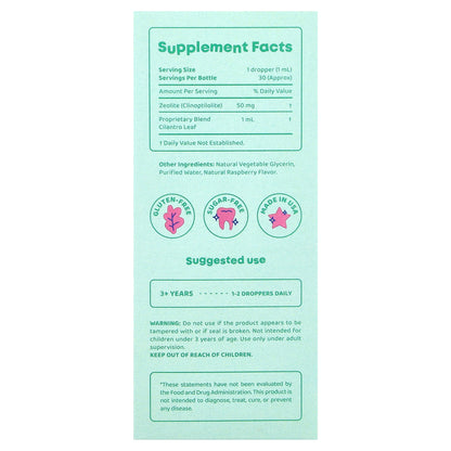 JoySpring, DetoxZee + Cilantro, 1 fl oz (30 ml)