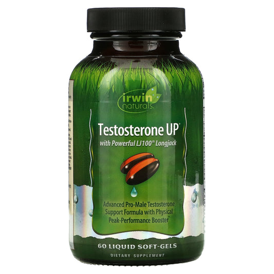 Irwin Naturals, Testosterone UP, 60 Liquid Soft-Gels