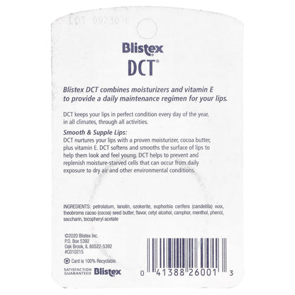 Blistex, DCT® Lip Moisturizer, 0.25 oz (7.08 g)