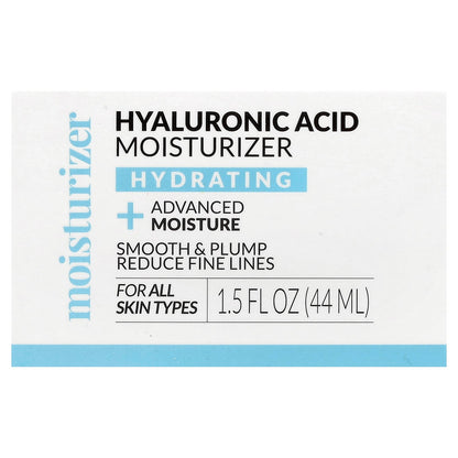 artnaturals, Hyaluronic Acid Moisturizer, For All Skin Types, 1.5 fl oz (44 ml)