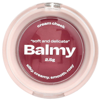 alternativestereo, Balmy Cream Cheek, No.6 Plum Jam, 0.08 oz (2.5 g)