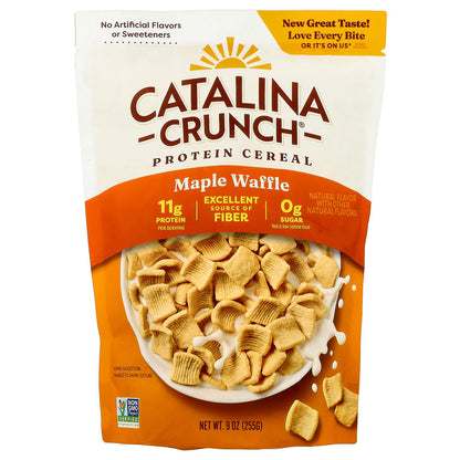 Catalina Crunch, Protein Cereal, Maple Waffle, 9 oz (255 g)