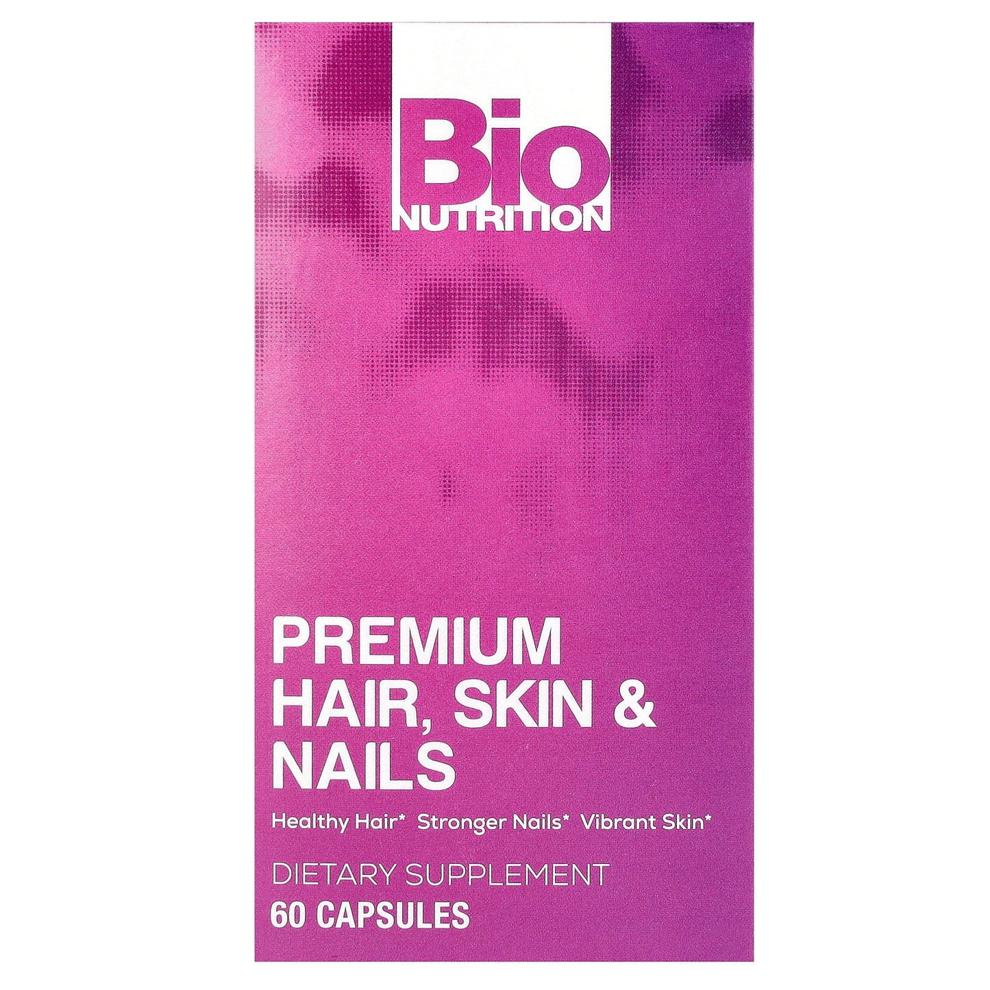 Bio Nutrition, Premium Hair, Skin & Nails, 60 Capsules