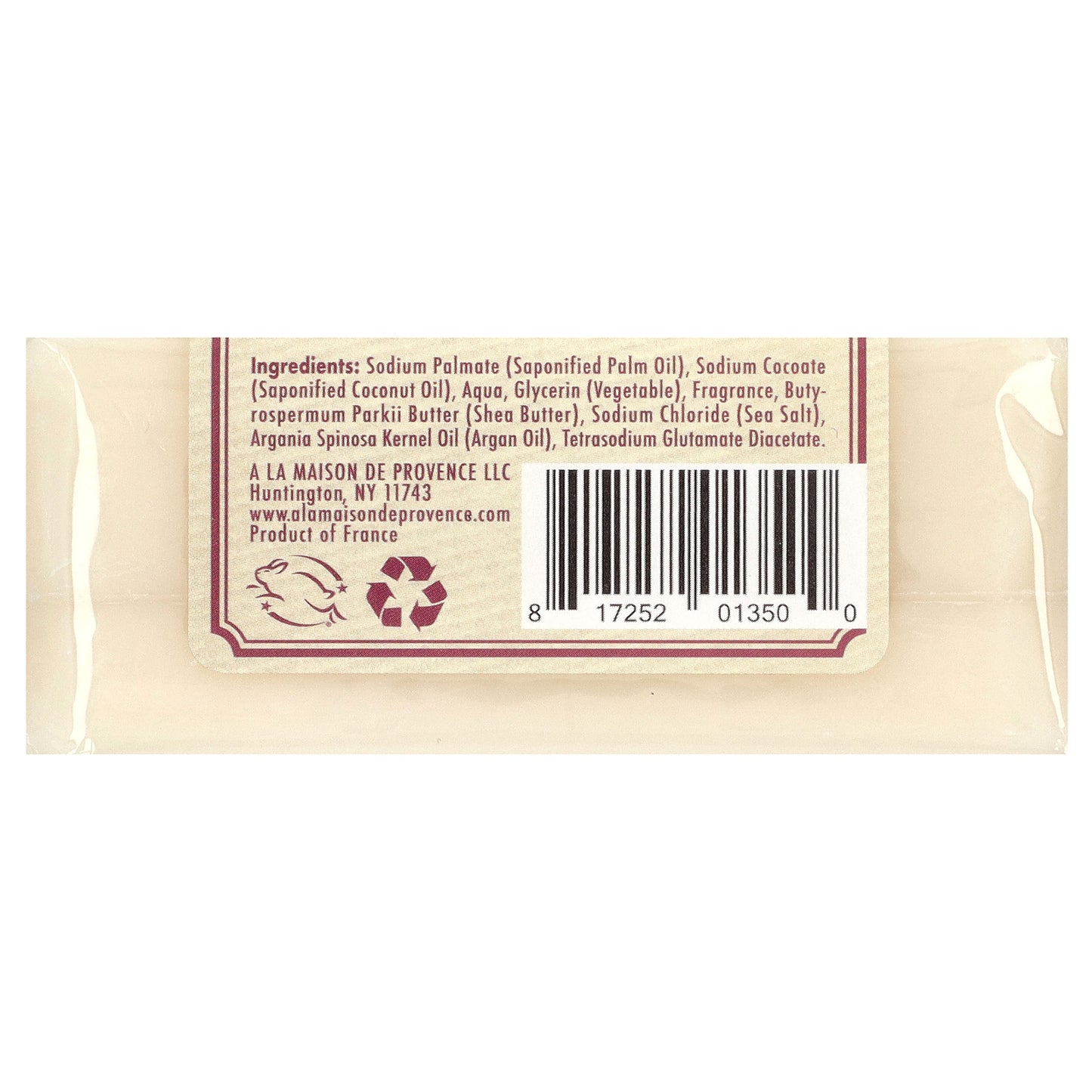 A La Maison de Provence, Hand & Body Bar Soap, Cherry Blossom, 8.8 oz (250 g)