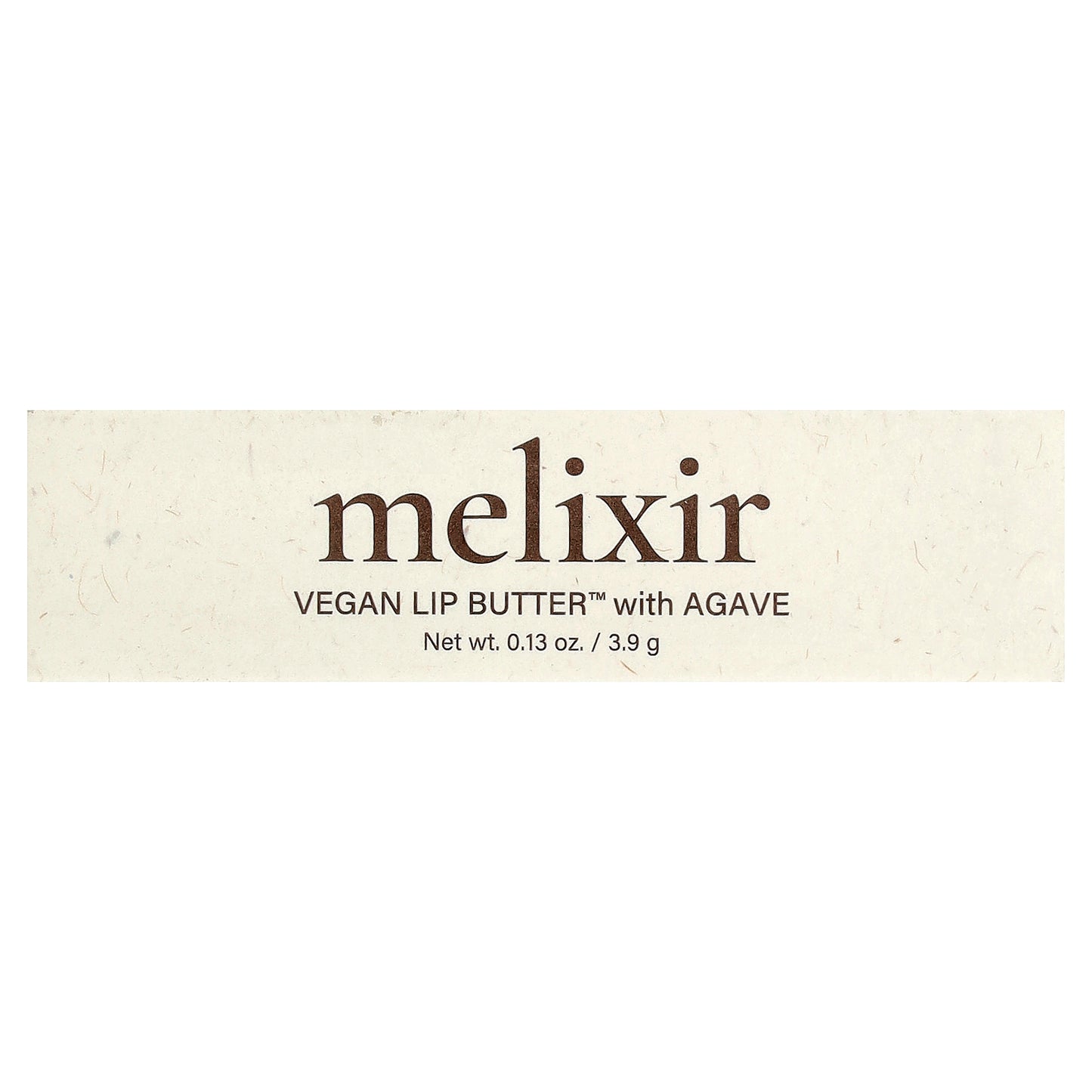Melixir, Vegan Lip Butter™ with Agave, 01 Agave, 0.13 oz (3.9 g)