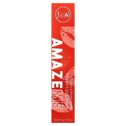 J.Cat Beauty, Amaze Me, Tinted Lip Crayon, AMC101 Always Impressed, 0.14 oz (4 g)