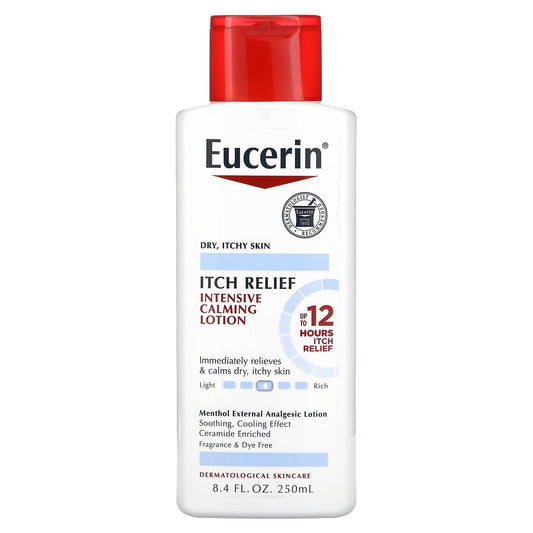 Eucerin, Itch Relief, Intensive Calming Lotion,  8.4 fl oz (250 ml)