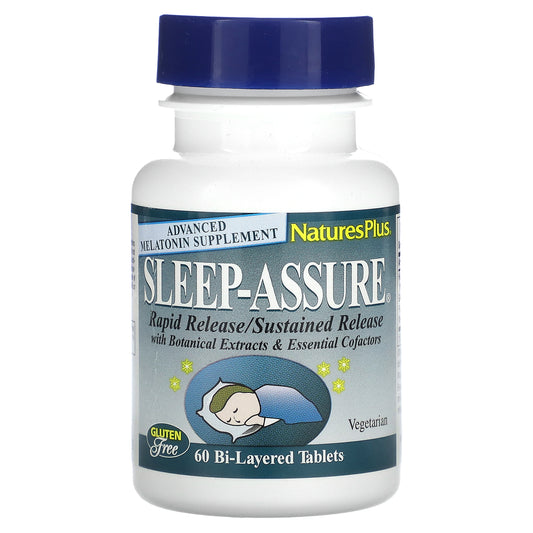 NaturesPlus, Sleep Assure, 60 Bi-Layered Tablets