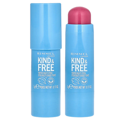 Rimmel London, Kind & Free, Tinted Multi Stick, 003 Pink Heat, 0.17 oz  (5g)