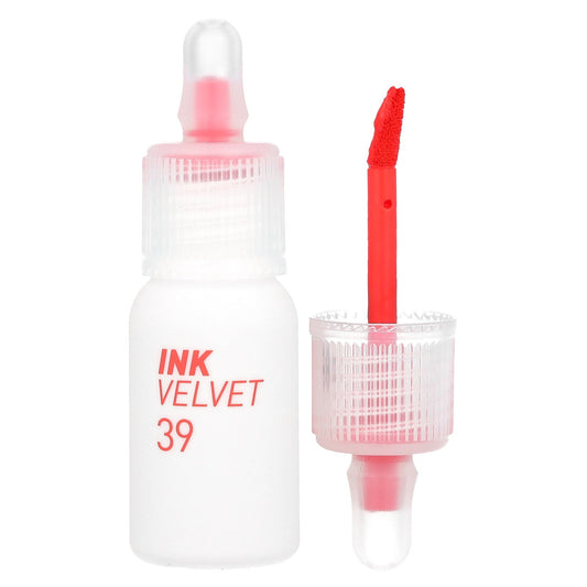 Peripera, Ink Velvet Lip Tint, Weather, 39 Sunny Orange, 0.14 oz (4 g)