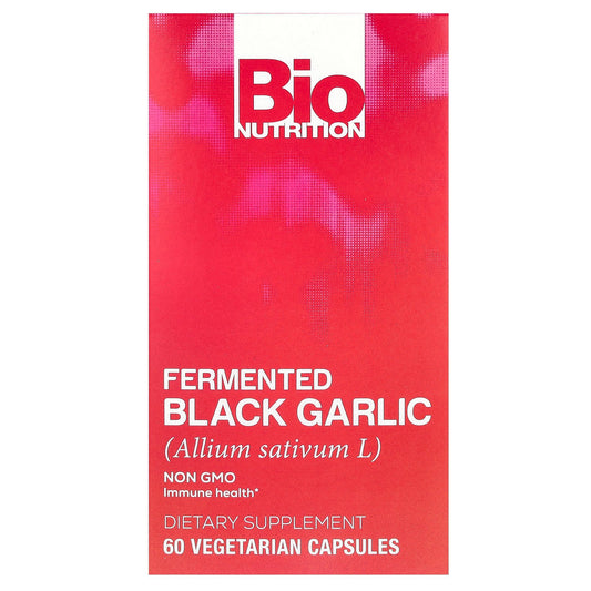 Bio Nutrition, Fermented Black Garlic, 450 mg , 60 Vegetarian Capsules