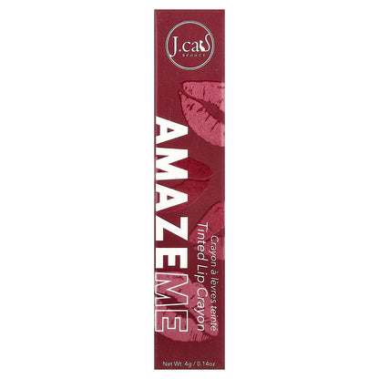 J.Cat Beauty, Amaze Me, Tinted Lip Crayon, AMC111 Simply & Magically, 0.14 oz (4 g)