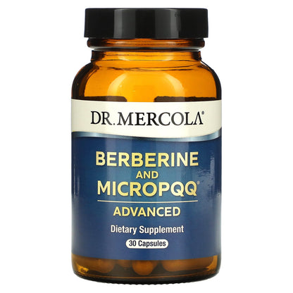 Dr. Mercola, Berberine and MicroPQQ Advanced, 30 Capsules