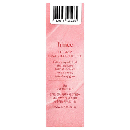 Hince, Dewy Liquid Cheek, LC004 Husky Mauve, 0.2 fl oz (6 ml)