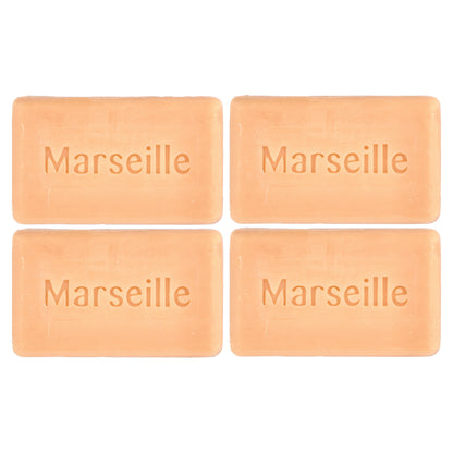 A La Maison de Provence, Hand & Body Bar Soap, Orange Bergamot, 4 Bars, 3.5 oz (100 g) Each