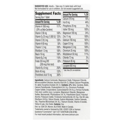 Centrum, Men Multivitamin, 65 Tablets