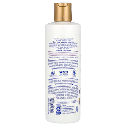 Dove, Sulfate-Free Purple Shampoo, Gorgeous Grays , 13.5 fl oz (400 ml)