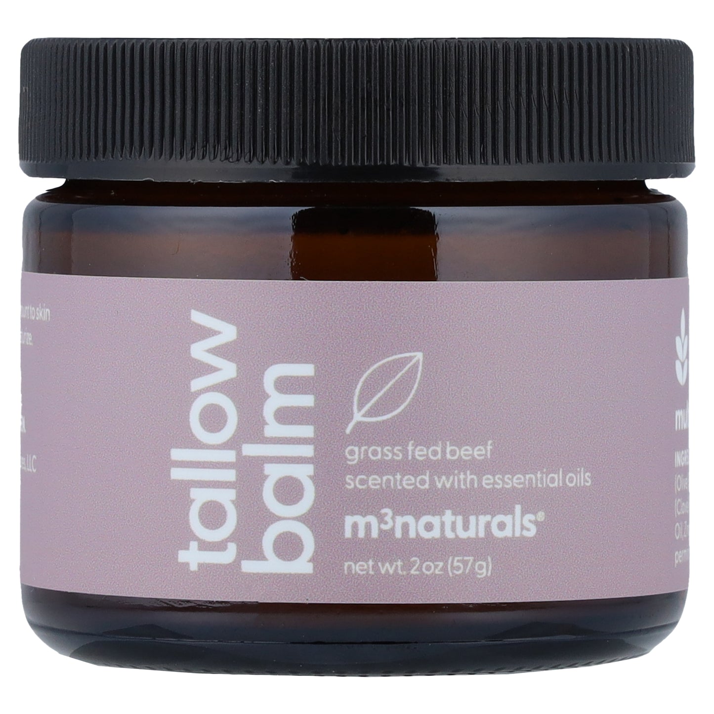 M3, Tallow Balm, Scented With Essential Oils, 2 oz (57 g)