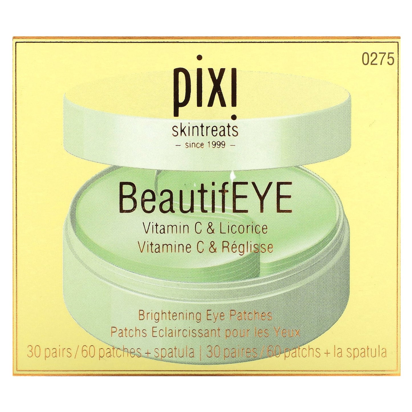 Pixi Beauty, BeautifEYE, Brightening Eye Patches, 60 Patches