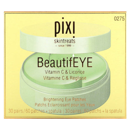 Pixi Beauty, BeautifEYE, Brightening Eye Patches, 60 Patches