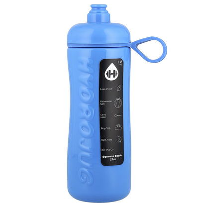 HydroJug, Squeeze Bottle, Cobalt, 27 oz